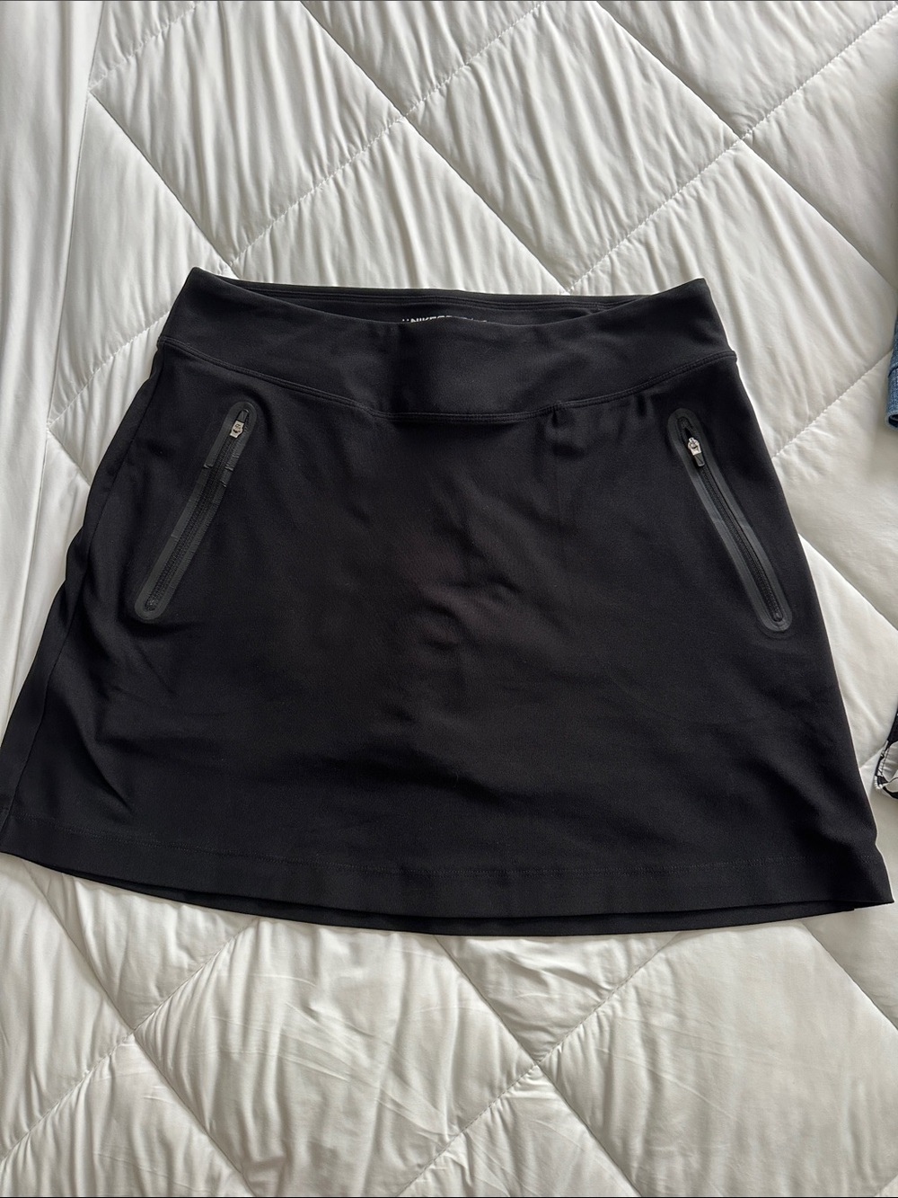Nike Black Performance Mini Skirt with Zip Pockets